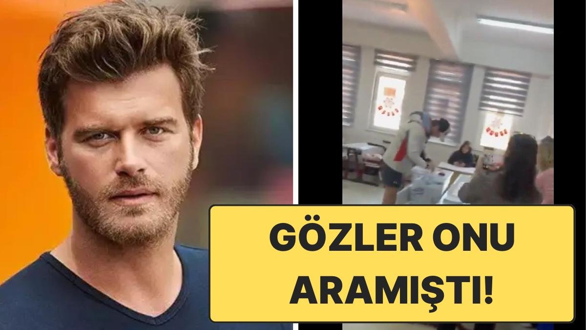 Gözümüz Onu Aramıştı: Kıvanç Tatlıtuğ’un Oy Kullandığı Anların Görüntüsü Ortaya Çıktı!