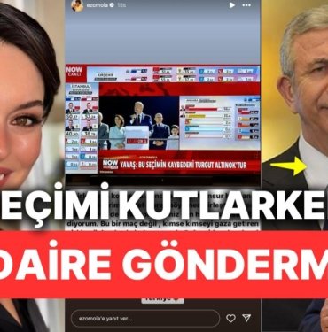Mansur Yavaş’ın Başkanlığını Kutlayan Ezgi Mola Aynı Zamanda Turgut Altınok’a da Gönderme Yapmadan Duramadı