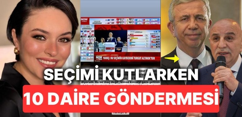 Mansur Yavaş’ın Başkanlığını Kutlayan Ezgi Mola Aynı Zamanda Turgut Altınok’a da Gönderme Yapmadan Duramadı