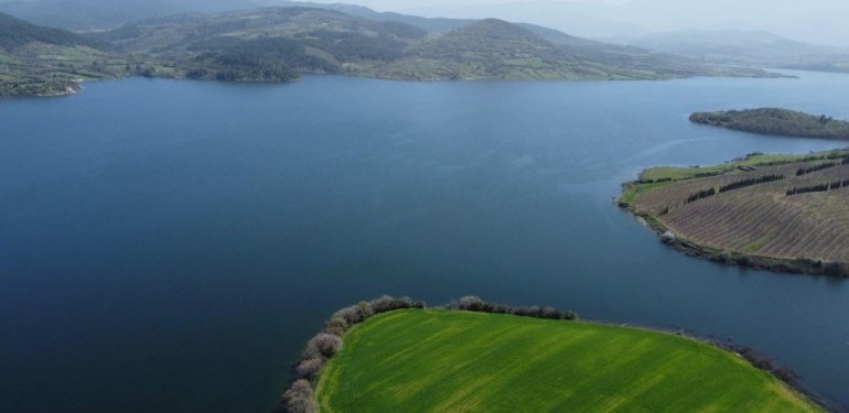 Bayramiç Barajı’nda su seviyesi yüzde 100’e ulaştı