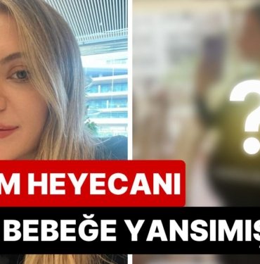 Hamilelikte Son Ayına Giren Karnı Burnunda Eda Ece’den Seçim Sonuçlarına Göndermeli Poz!