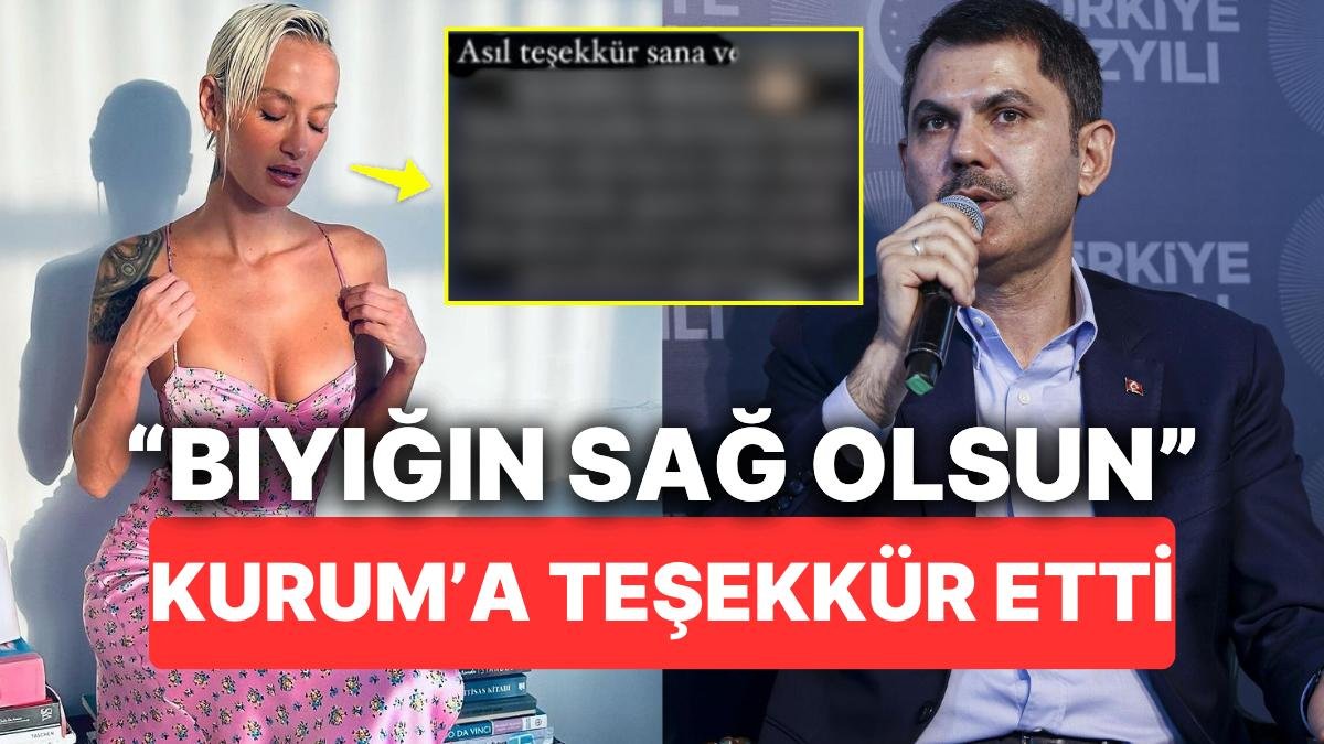 Didem Soydan İBB Başkanlığını Kaybeden Murat Kurum’a “Senin Bıyığın Sağ Olsun” Diye Teşekkür Etti