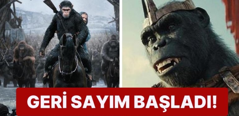 Aksiyon Türünün En İyi Örneklerinden ‘Maymunlar Cehennemi: Yeni Krallık’ın Özel Imax Fragmanı Çok Beğenildi!