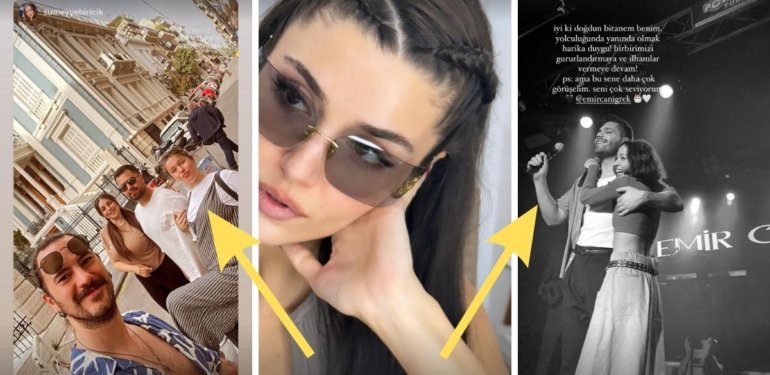 Havalı Hande Erçel’den Keselenmek İçin Haykıran Derici’ye 2 Nisan’da Ünlülerin Yaptığı Instagram Paylaşımları