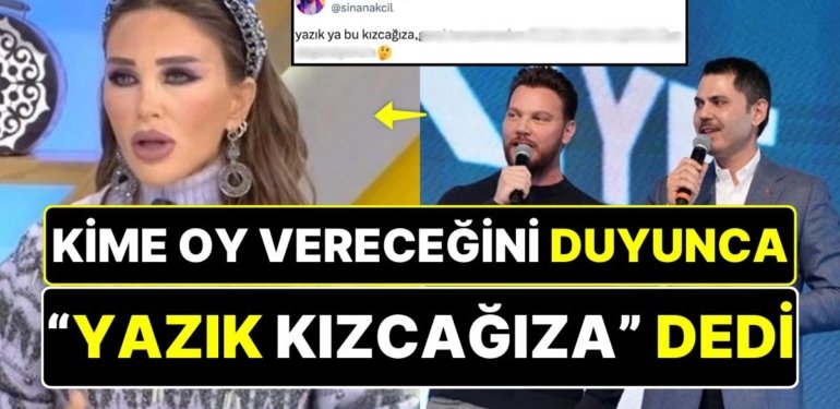 Seren Serengil’in İmamoğlu Açıklamasına, Murat Kurum’u Destekleyen Sinan Akçıl’dan “Yazık” Tepkisi