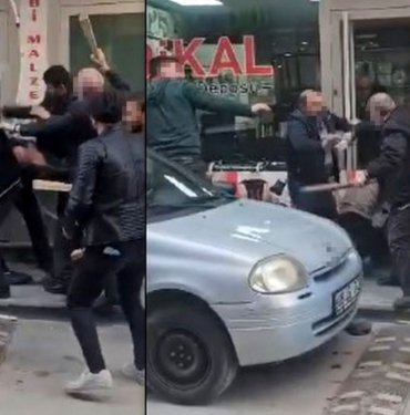 Bayburt’ta tekme, tokat ve sopalı kavga