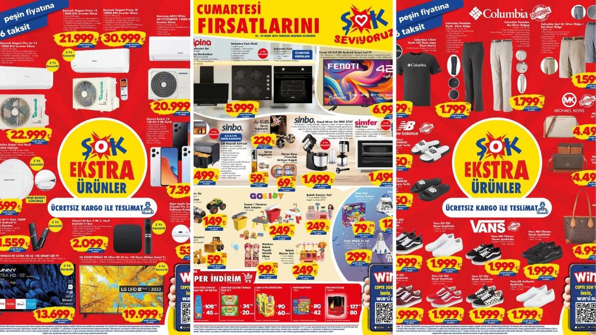 ŞOK’a Klima Geliyor! 6 Nisan 2024 ŞOK Aktüel Ürünler Kataloğu