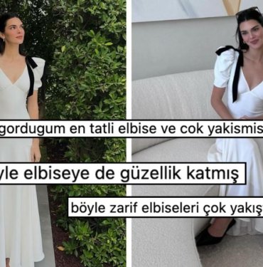 Bayramlıklarıyla Göz Kamaştırdı! Hanım Hanımcık Kıyafetiyle Poz Veren Kendall Jenner Büyük Beğeni Topladı