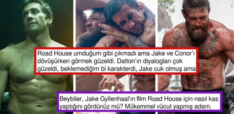 Başrolünde Jake Gyllenhaal ve Conor McGregor’ın Yer Aldığı Amazon Prime Filmi ‘Road House’a Gelen Tepkiler