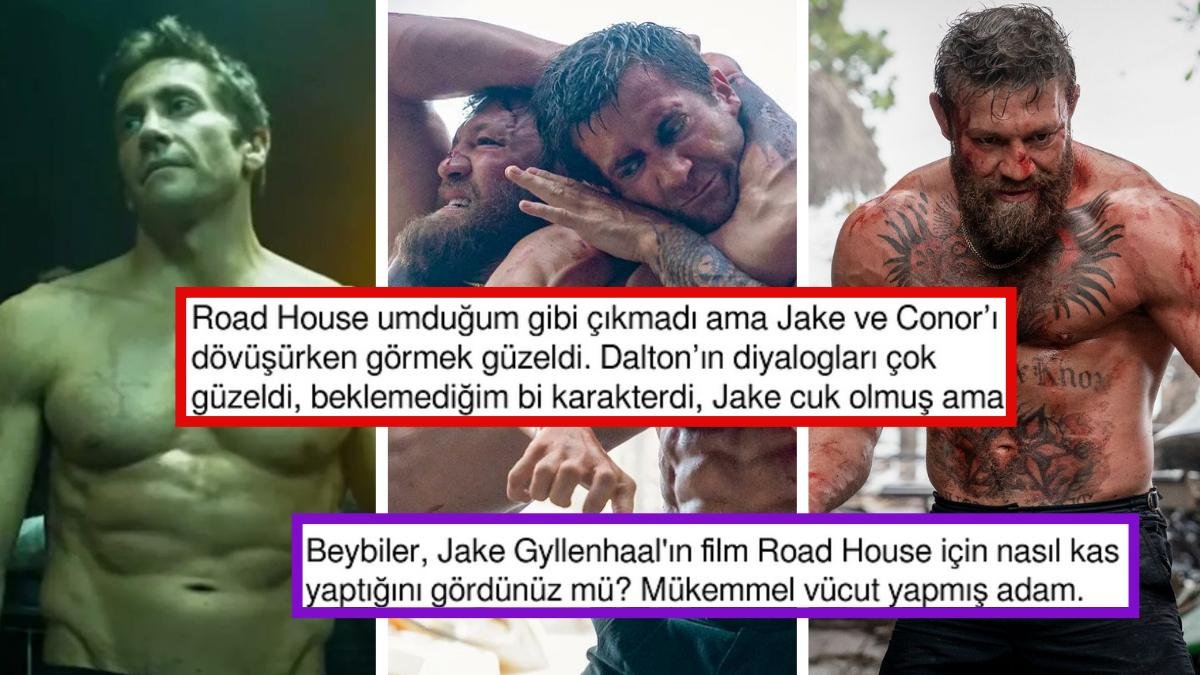 Başrolünde Jake Gyllenhaal ve Conor McGregor’ın Yer Aldığı Amazon Prime Filmi ‘Road House’a Gelen Tepkiler