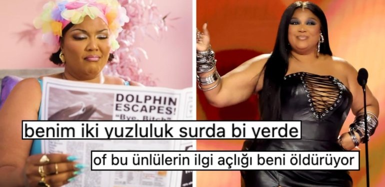 Müziği Bıraktığını Söyleyip Kararından Jet Hızıyla Dönen Lizzo’nun Kıvırışı “Hep Aynı Numara” Dedirtti!