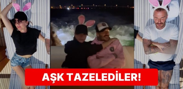 Çeyrek Asırdır Evli Olan David ve Victoria Beckham’ın Lüks Yatlarındaki Aşk Dolu Anları Kıskananları Çatlattı