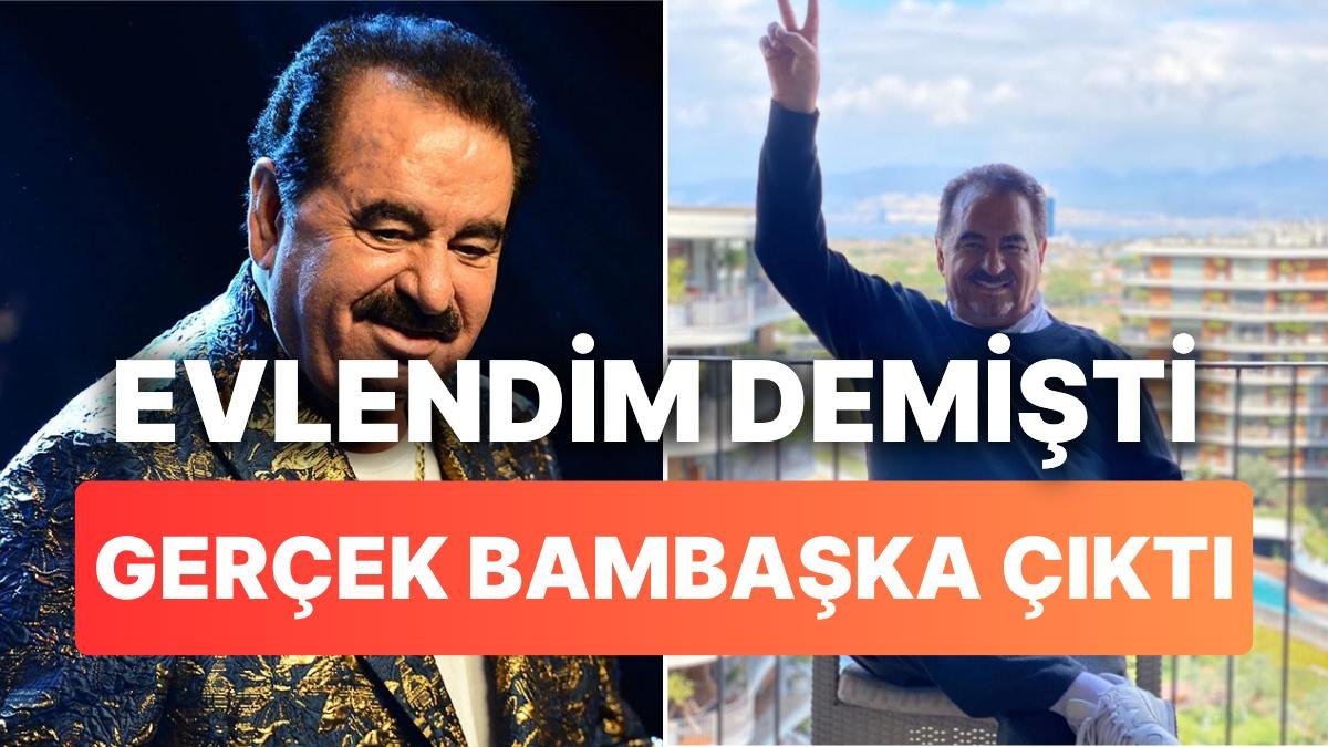 “Seçimi Kaybettim, Evleniyorum” Diyen İbrahim Tatlıses “Hakikaten Evlendim” Sözleriyle Gerçeği Açıkladı