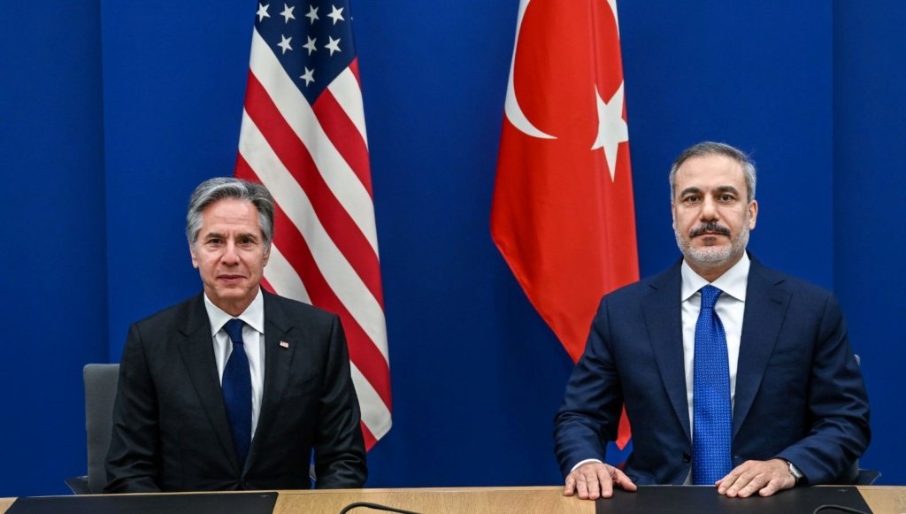 Bakan Fidan ABD’li mevkidaşı Blinken ile Brüksel’de bir araya geldi