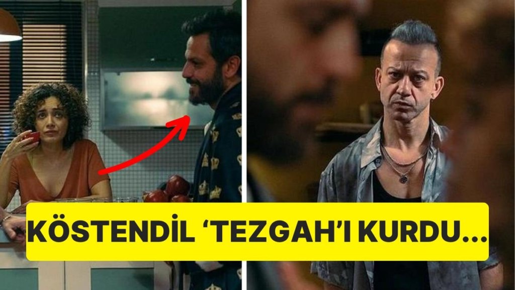Erkan Kolçak Köstendil, Damla Sönmez ve Rıza Kocaoğlu’nun Yeni Filmi Tezgah’ın İlk Karelerine Beğeni Yağdı!