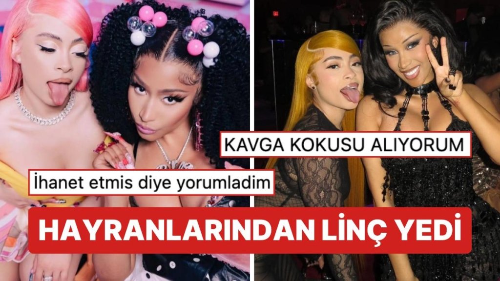 Nicki Minaj Sırtından mı Bıçaklandı? Ice Spice’ın Cardi B ile Çekildiği Fotoğraf Ortaya Çıkınca Olanlar Oldu