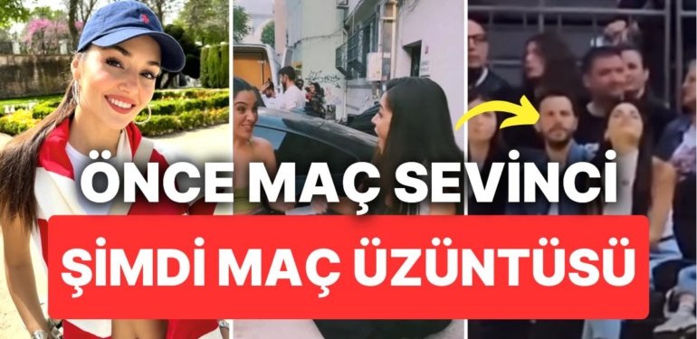 Etkinlikten Etkinliğe Koşan Hande Erçel & Hakan Sabancı Basketbol Maçına Gitti: Maç Heyecanı Kameraya Yansıdı