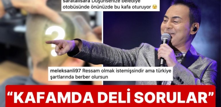Yaratıcılıkta Son Seviye: Saçına Serdar Ortaç’ın Profilini Kazıtan Hayranı Resmen Dumura Uğrattı!
