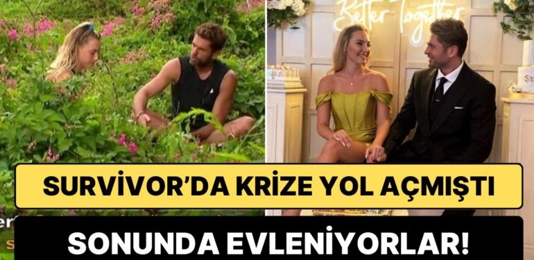 Survivor’da Aşk Üçgeni Krize Yol Açmıştı: Mert Öcal ve Sude Burcu Sonunda Evleniyor!