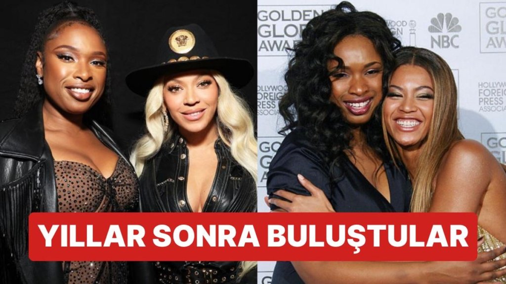 Dreamgirls’ün Yıldızları Beyonce ve Jennifer Hudson Bir Ödül Töreninde Yan Yana Gelince Adeta Nostalji Yaşandı