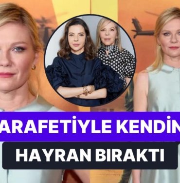 Kirsten Dunst Vizyona Girecek Filminin Galasında Türk Tasarımcılar Ayşe ve Ece Ege’nin Elbisesini Tercih Etti