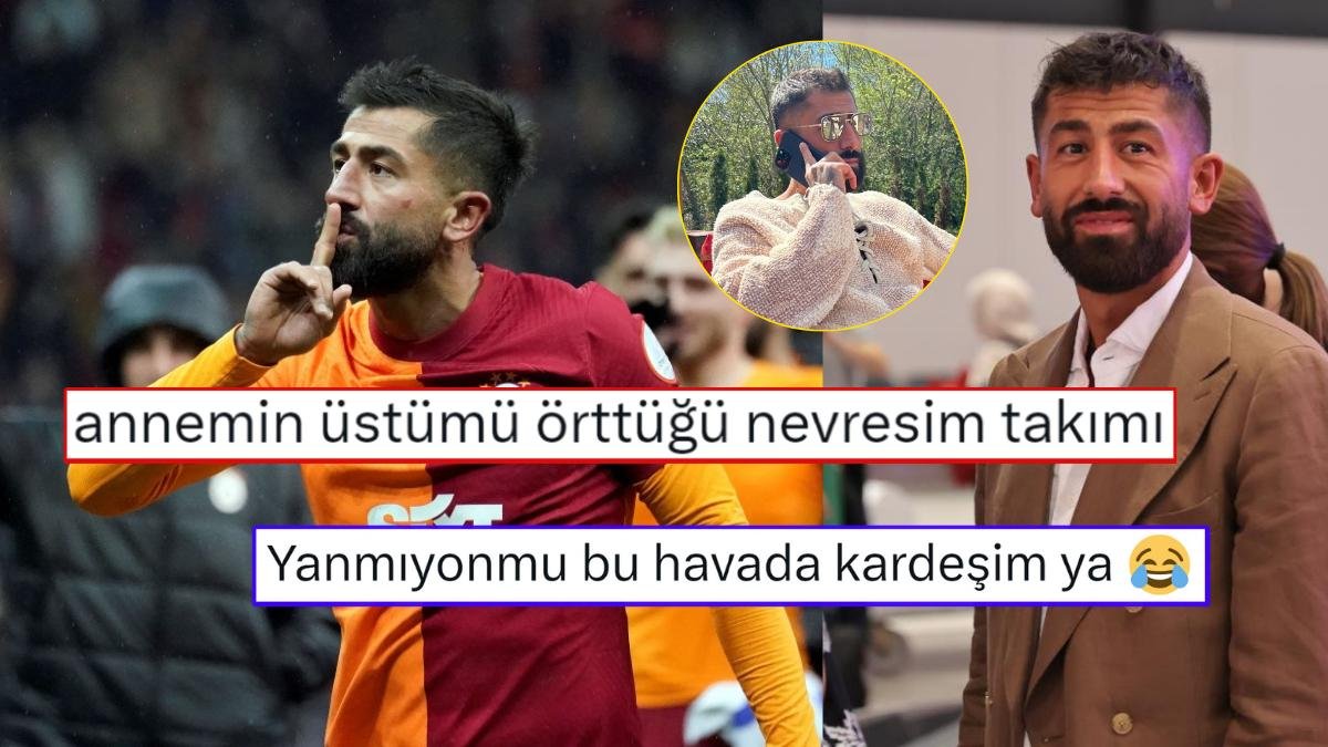 Dayı Lakabıyla Dillere Düşen Galatasaraylı Kerem Demirbay’ın Kıyafet Tercihi Yine Çok Konuşuldu