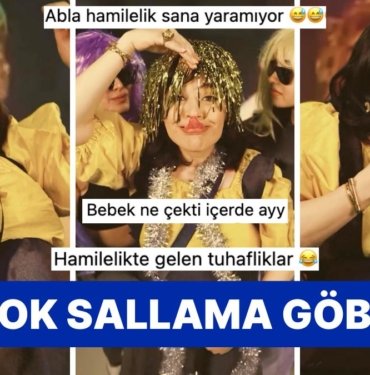Karnı Burnunda Gonca Vuslateri’nin Yonca Evcimik’in Abone Şarkısıyla Attığı Göbekler “Az Yerinde Dur” Dedirtti