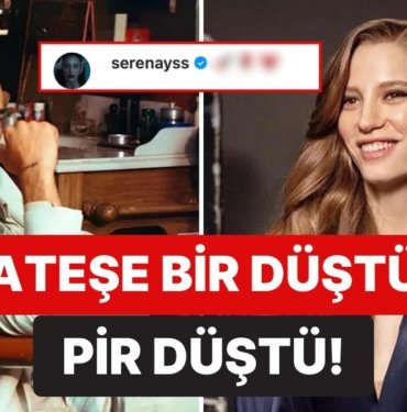 Ateşe Bir Düşen Pir Düşen Serenay Sarıkaya’dan Sevgilisi Mert Demir’in Fotoğrafına Yeni Yorum Geldi!