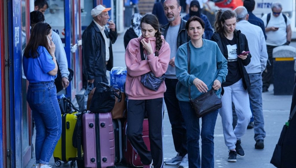 İstanbul Otogarı’nda bayram yoğunluğu