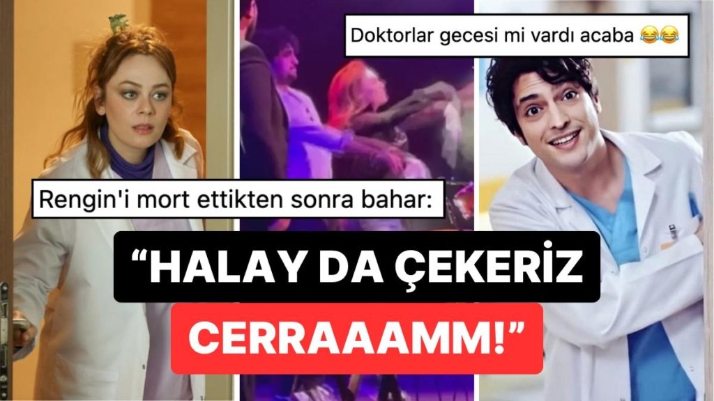 Doktor Bahar ve Ali Vefa’dan Halay Şov: Demet Evgar ve Taner Ölmez’in Dansı Ortalığı Yıktı Geçti!