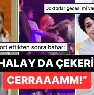 Doktor Bahar ve Ali Vefa’dan Halay Şov: Demet Evgar ve Taner Ölmez’in Dansı Ortalığı Yıktı Geçti!