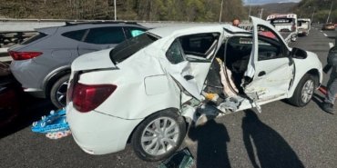Anadolu Otoyolu’nun zincirleme trafik kazası: Araç kuyrukları oluştu