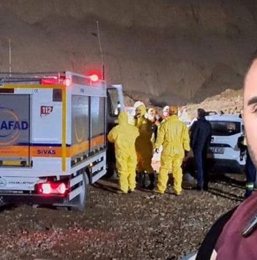 İliç’te toprak altından çıkartılan madenciye veda