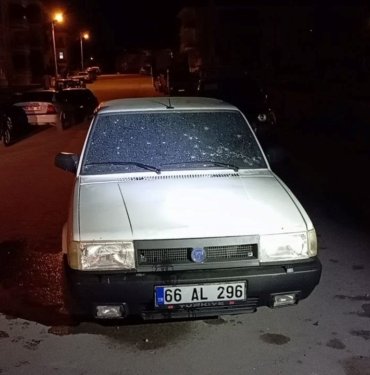 Çorum’da otomobile kurşun yağmuru
