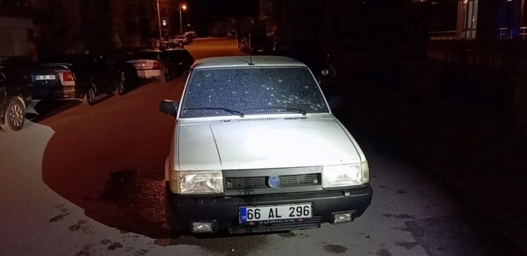 Çorum’da otomobile kurşun yağmuru