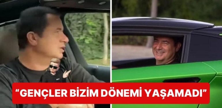 Acun Ilıcalı Günümüzde Araba Almanın Eskiye Nazaran Daha Kolay Olduğunu Açıkladı