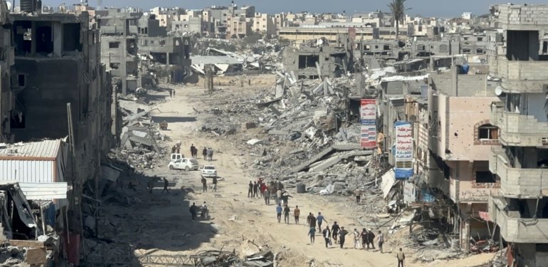 İsrail ordusu çekildi, yıkım gün yüzüne çıktı