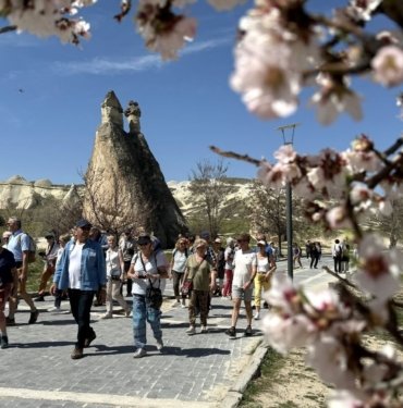 Kapadokya’da iğne atılsa yere düşmüyor | Otel doluluk oranları yüzde 98