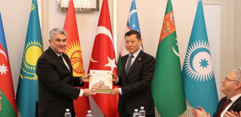 “2024 Türk Dünyası Kültür Başkenti” Anev’in tarihini anlatan kitap tanıtıldı
