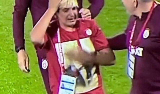 Gecenin en merak edilen olayı belki de oydu! Ali Yiğit Buruk