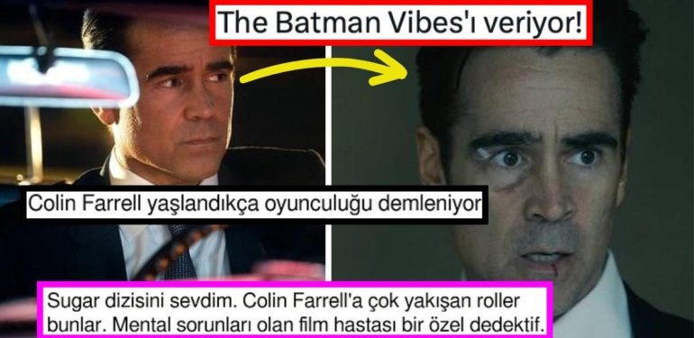Colin Farrell’in Başrolde Olduğu Dedektif Dizisi ‘Sugar’ı İzleyenlerden İlk Tepkiler Geldi!