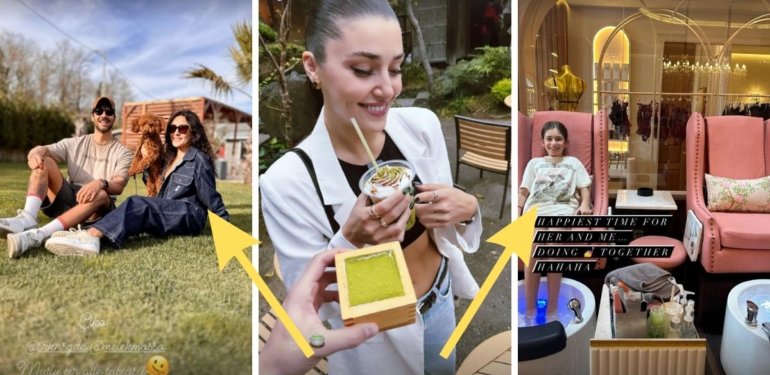 Japonya Sefası Süren Erçel’den Aşka Düşen Derici’ye 8 Nisan’da Ünlülerin Yaptığı Instagram Paylaşımları