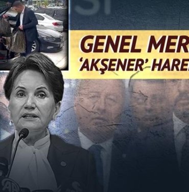 İYİ Parti Genel Merkezinde hareketli anlar! Akşener