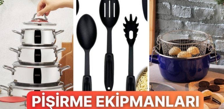 Yemek Yapmayı Bir İş Olmaktan Çıkarıp Keyfe Dönüştürecek Pişirme Ekipmanları