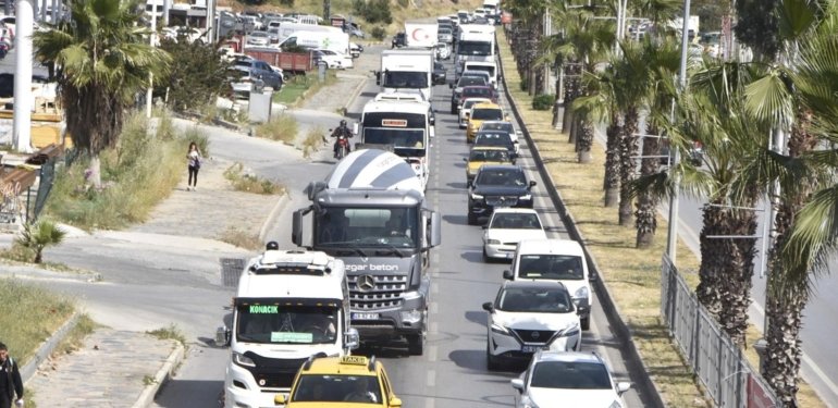 Bodrum’a son 48 saatte 30 binden fazla araç giriş yaptı