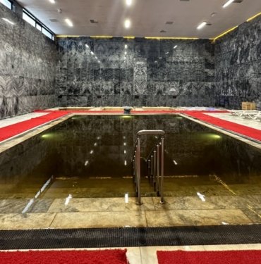 Kaplıcalarda bayram tatili yoğuluğu