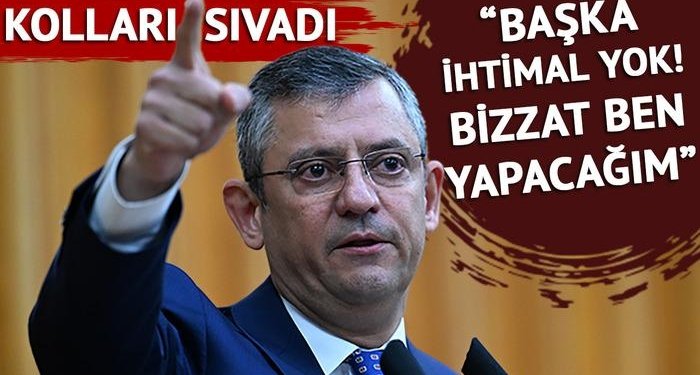 CHP Hatay için pes etmiyor, Özgür Özel de kolları sıvadı: