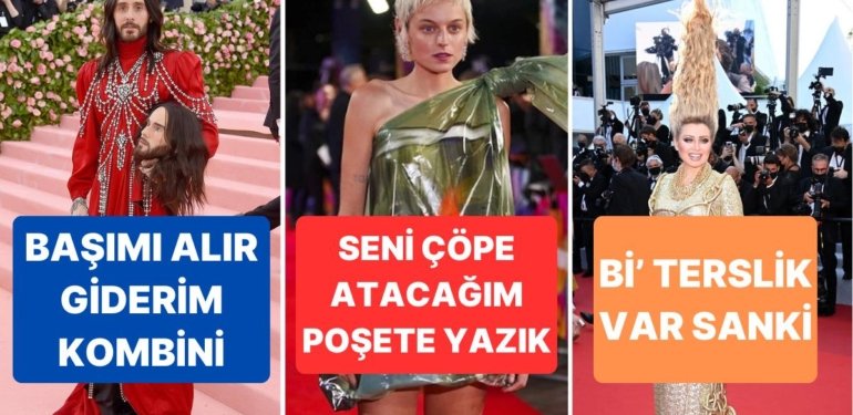 Herkesin Dikkatini İyi veya Kötü Bir Şekilde Çekmeyi Başaran 15 Kırmızı Halı Kombini