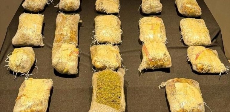 Malatya’da 11 kilo 15 gram skunk ele geçirildi
