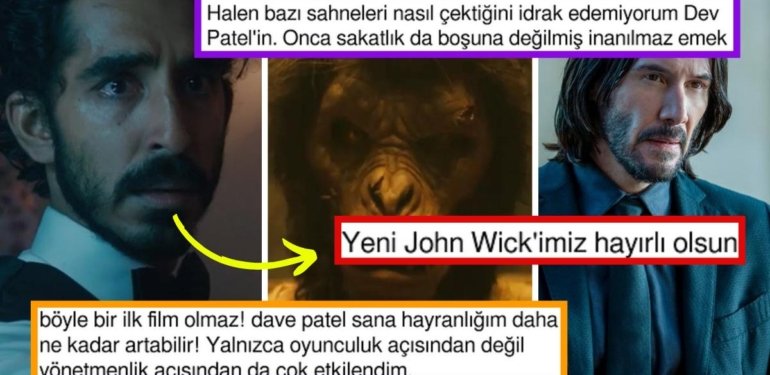 Tıpkı John Wick! Başrolünde ve Yönetmen Koltuğunda Dev Patel’in Olduğu ‘Monkey Man’ Filmine Gelen Tepkiler
